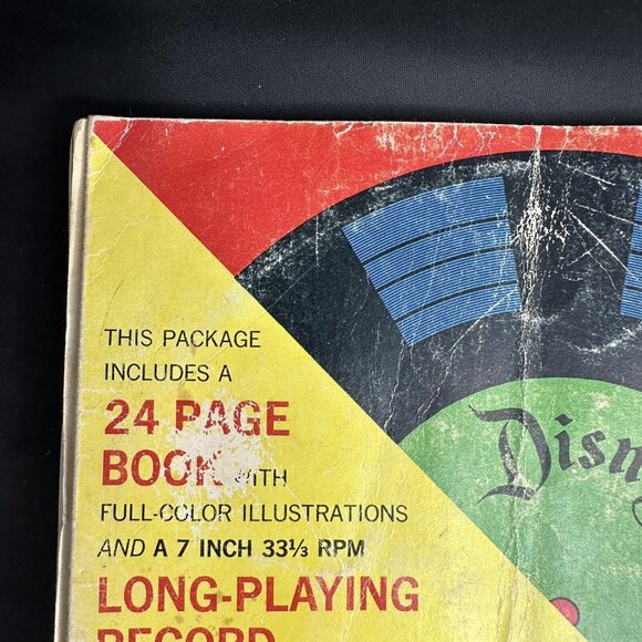 1971 Walt Disney 20,000 Leagues Under the Sea Book Jules Verne Book only NO RECO - Picture 9 of 13